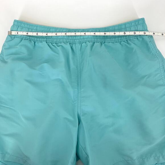 POLO Ralph Lauren Mens Swim Trunks Aqua Yellow Drawstring Mesh Lined Size S - Picture 8 of 10